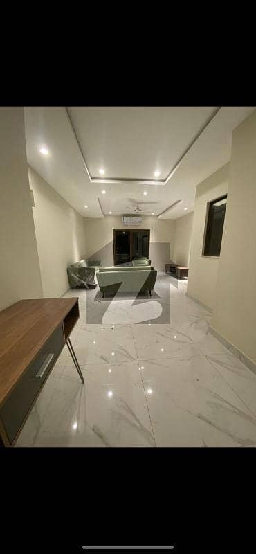 Duplex Semi Furnshed 4 Bed Room Facing Garden Apartment For Sale Penta Square DHA