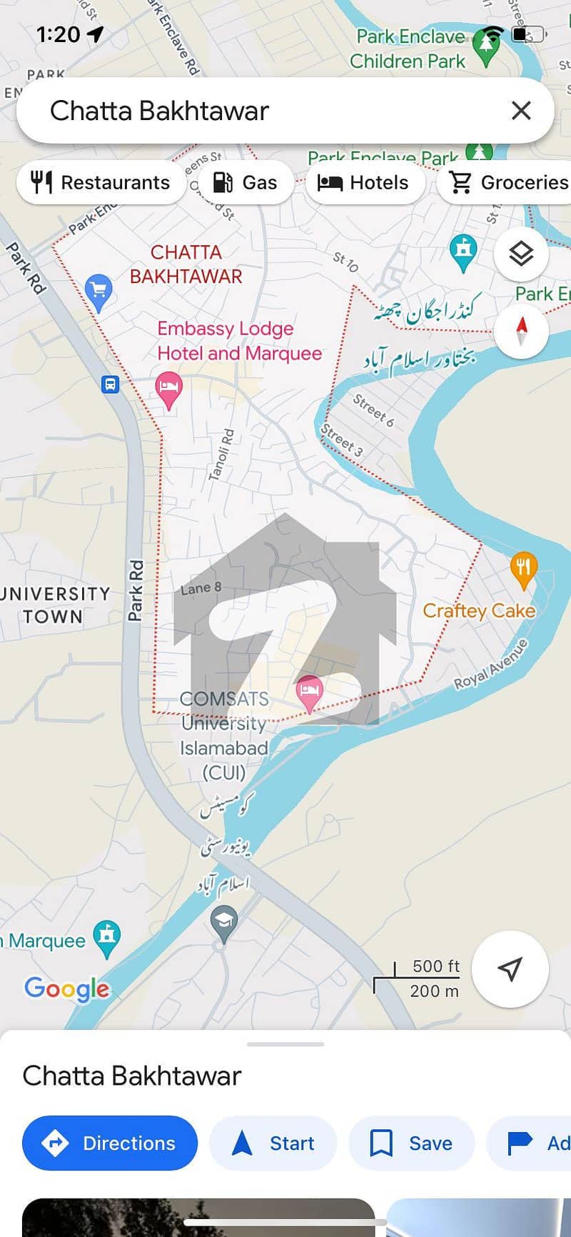 Prime Location Plot For Sale Urgent Sale Cda Transfer Plot Near To Comsat's University