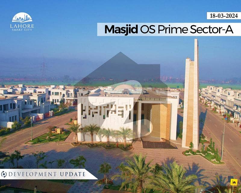 10 Marla Possession Plot For Sale In Sector A Overseas Prime Block of Lahore Smart City.