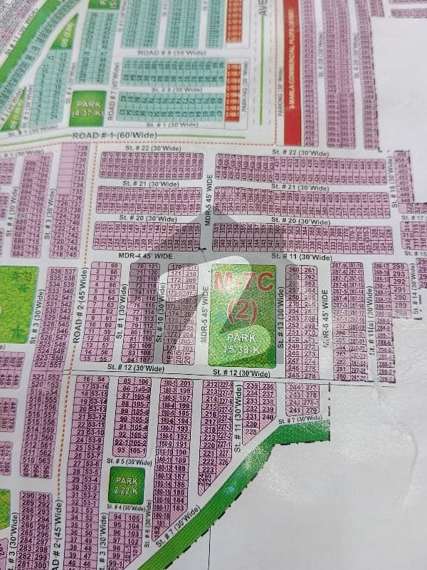 5-Marla Facing Park Plot For Sale in Lake City Hot Location Block