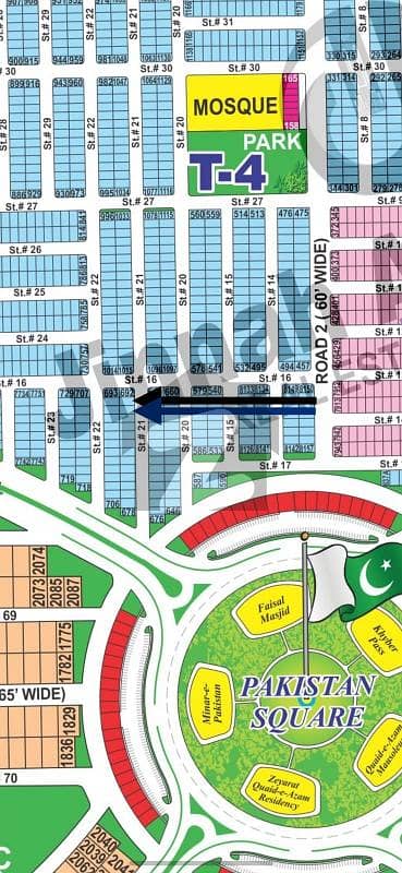 Pair Plots near Pakistan Square Confirm Available in Investor Price