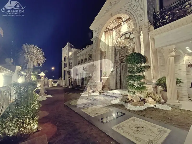 2 KANAL FAISAL RASOOL FULLY FURNISHED ROYAL VILLA FOR SALE IN DHA PHASE 6.