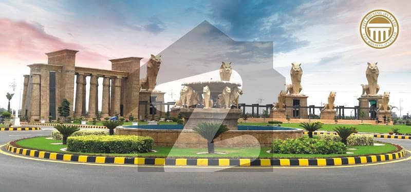 10 MARLA PLOT NEAR TO DANCING FOUNTAIN, GLORIA JEANS, BROADWAY PIZZA, AND ARIF CHATKHARA HOUSE.