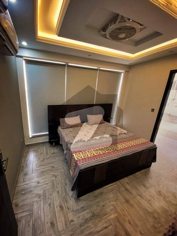 One bed fully furnished apartment for rent in Talha block Bahria town lahore