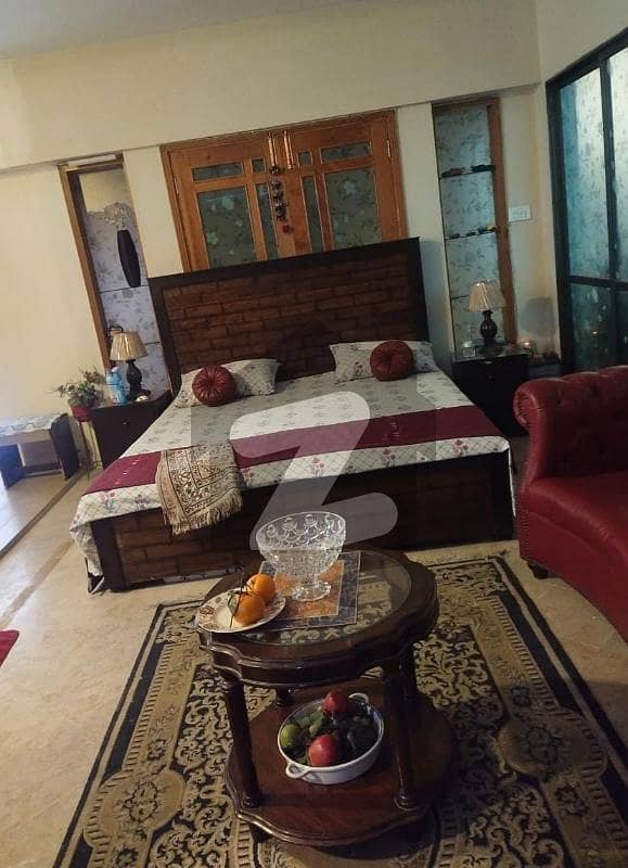 Al Mustafa Tower F-10 Fully Furnished Apartment Available for Rent only single female job holder beautiful Location