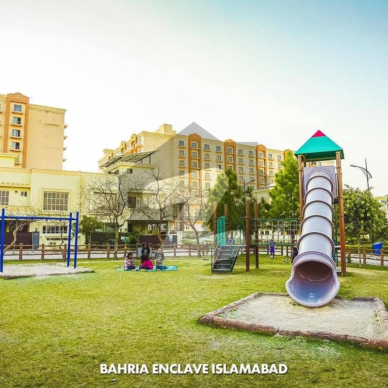 Prime Location 1kanal Sun Facing Back Open Boulevard plot for sale in bahria enclave Islamabad sector C