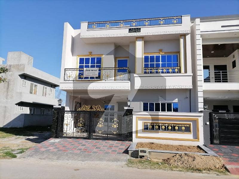 8 Marla Brand New Double Unit House Available For Sale In Faisal Town Block A Islamabad.