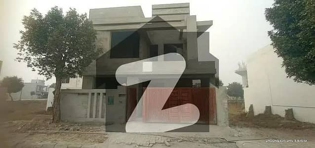 GREY STRUCTURE 8 MARLA HOUSE FOR SALE IN LOW BUDGET