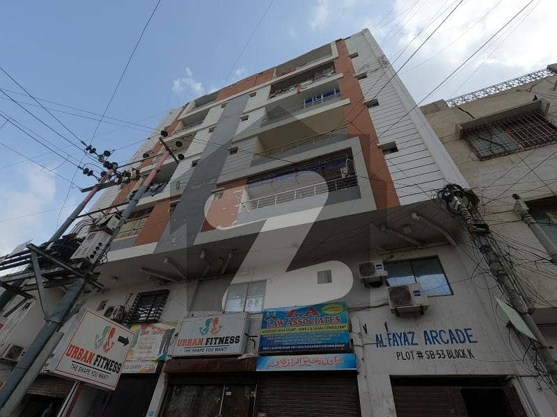 نارتھ ناظم آباد ۔ بلاک کے نارتھ ناظم آباد,کراچی میں 2 کمروں کا 4 مرلہ فلیٹ 95.0 لاکھ میں برائے فروخت۔