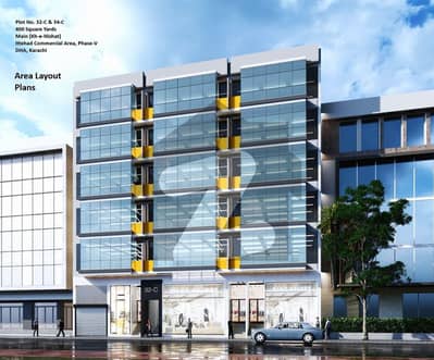 Fresh Office Booking Available For Sale At Most Prestigious Location Of Ittehad Commercial Area Phase 6