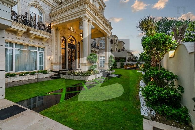 2 Kanal Royal Class Spanish Design Bungalow Kanal House + Kanal Lawn For sale in DHA Phase 6