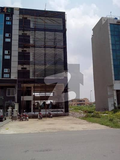 8 Marla Commercial Plot Back Of Main For Sale DHA Phase 6 Main Boulevard