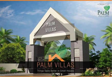 3 Marla Residential Plot in Palm Villas opposite to Indus hospital jubilee town