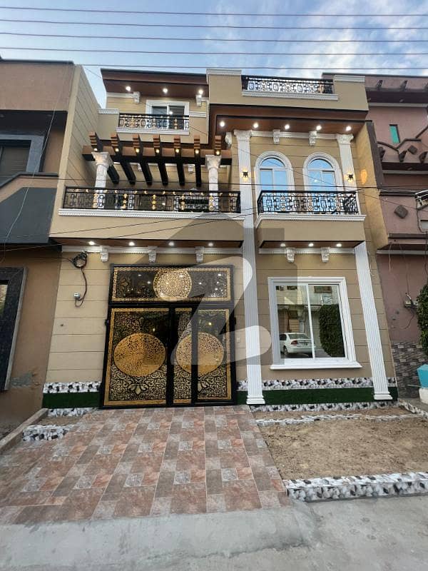 5 Marla Brand New Spanish House For Sale , B Block AL Rehman Garden Phase4 Near Jallo Park Main Canal Road Lahore