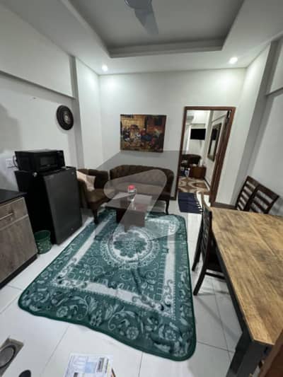 One bedroom fully luxury furnished appartment available for rent at capital residencia