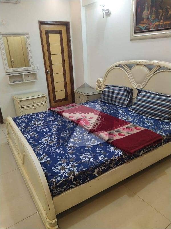 Dha Fully Furnished 2 Bed D/D 2nd Floor Slightly Used