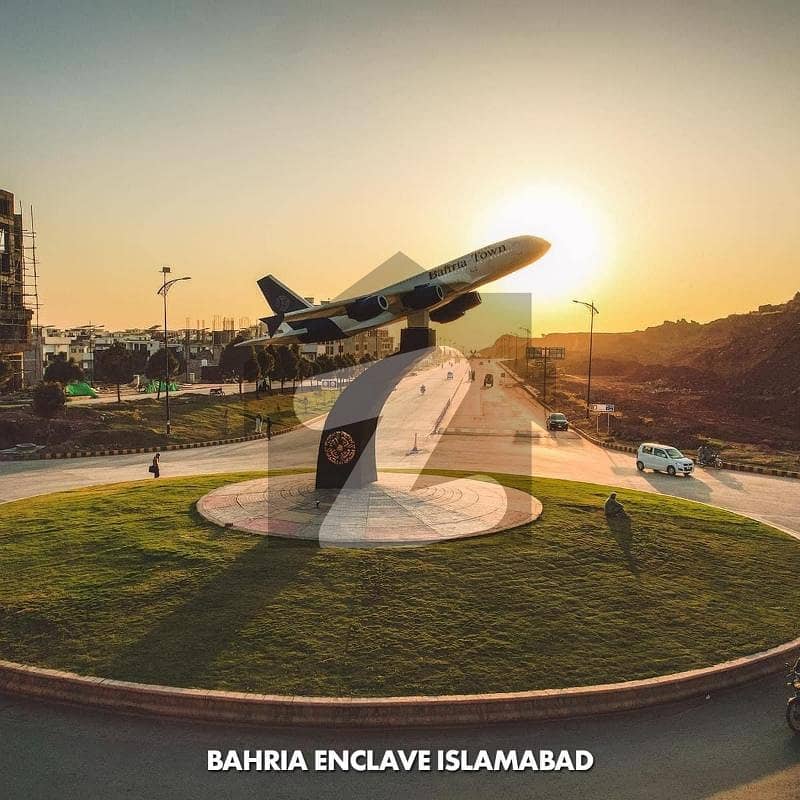 Prime Location 5marla Boulevard Corner Open Form Plot For Sale In Bahria Enclave Islamabad Sector i