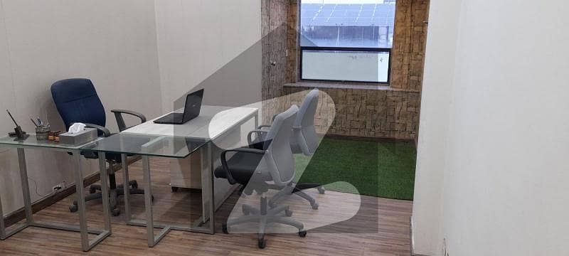 277SQ FT FURNISHED OFFICE ON RENT- 1 HALL 11FT X 23FT WITH WASH ROOM