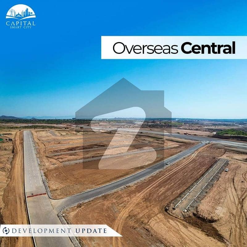 ** Good location plot for sale in capital smart city** overseas central *sector E