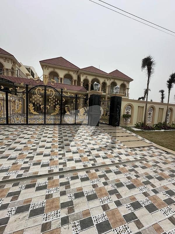 2 Kanal Brand New Super Luxury Spanish Design Royal Banglow For sale in Valencia Town Lahore