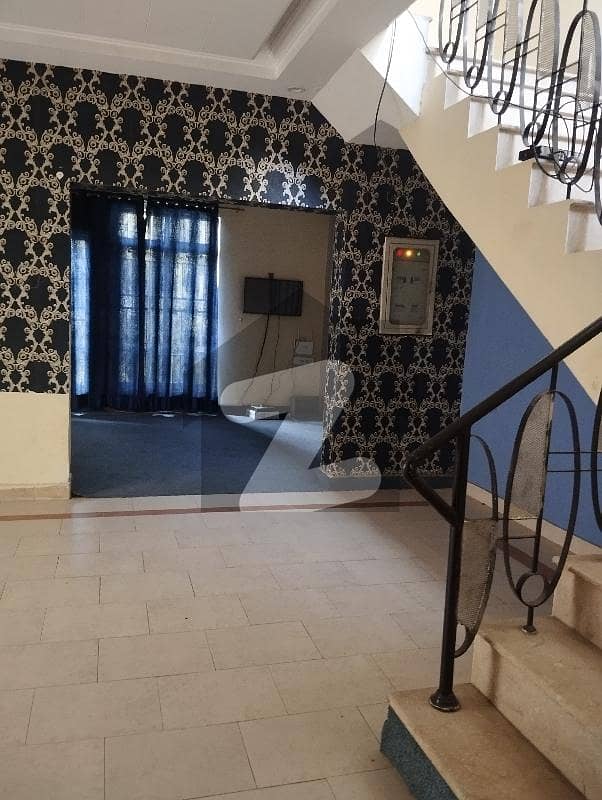 8 Marla 3 bedrooms double story tiled floor beautiful house for rent for residents and silent office. main pine avenue road near DHA Rahber and khayaban e amin.