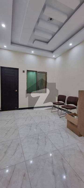 Portion available in North nazimabad Block R 2 bed DD Guard in street 100 yards