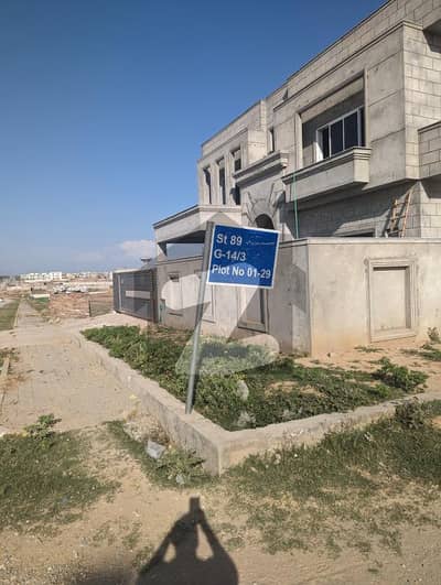 G-14/3 Street No 116 Plot Size 40x80 For Sale Islamabad