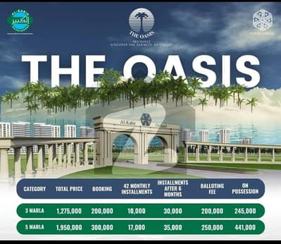 Looking For a 1 Kanal Residential Plot on Installment Plan in the Oasis Al Kabir Orchard