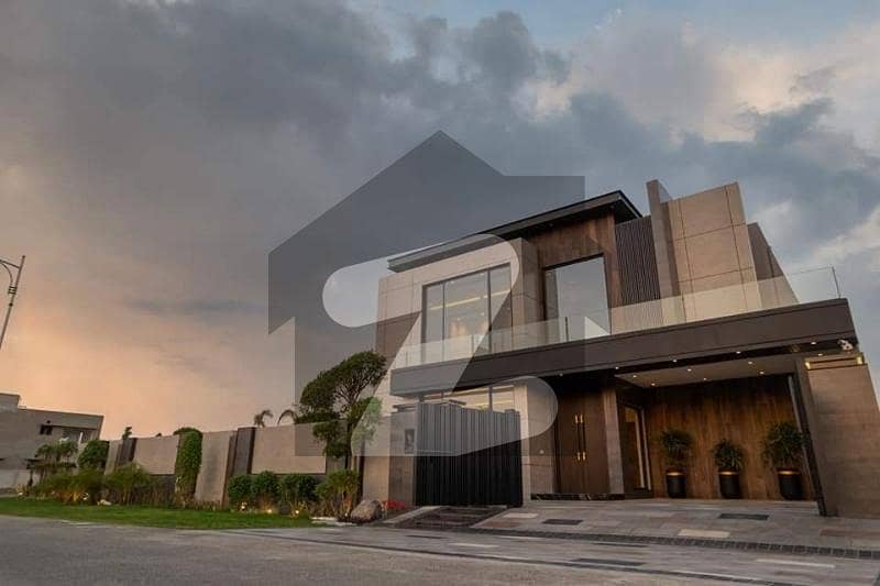 1 Kanal House Kanal Lawn Most Luxurious Modern Design House For Sale Prime Location Of DHA Phase 6