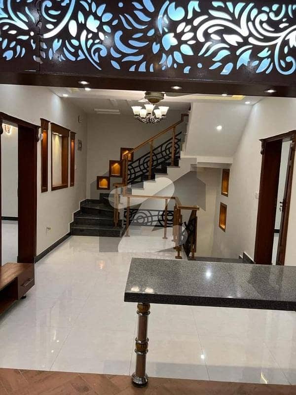 Sector I 10M Double Story Proper Double Unit Brand New Designer Full House Without Gass Available For Rent At Bahria Town Phase 8 Rawalpindi