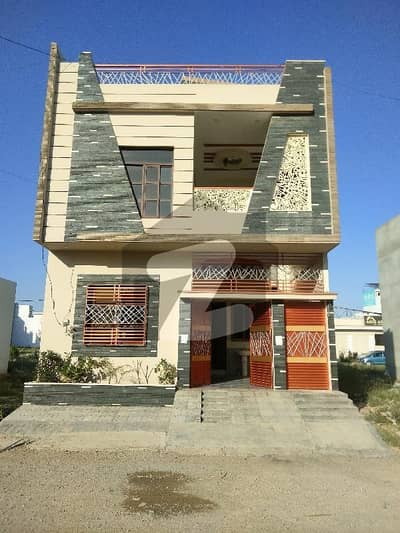 Brand New 120 Sq Yard Two Unit House For Sale