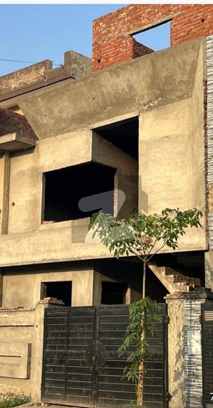Grey Structure 5 Marla House For sale In Pak Arab Society Phase 2 - Block F1 Lahore