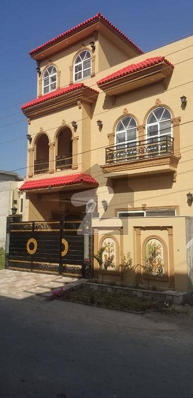 6 Marla Brand New Modern Design House For Sale In Bismillah Housing Society Lahore.