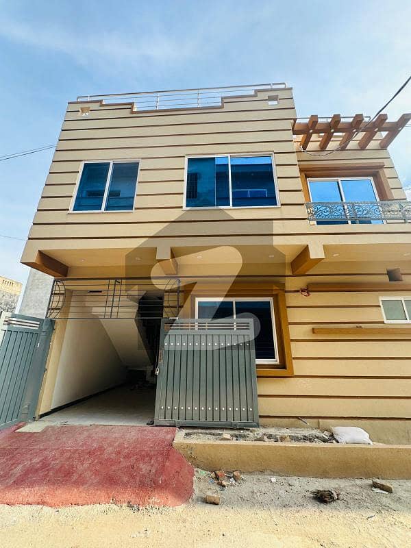 3 Marla Brand New Double Unit House For Sale in Gulraiz near Bahria Town