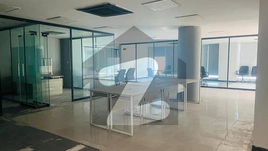 4000 SQ. FT Well Semi Furnished Corporate Office For Rent At Main Boulevard Gulberg