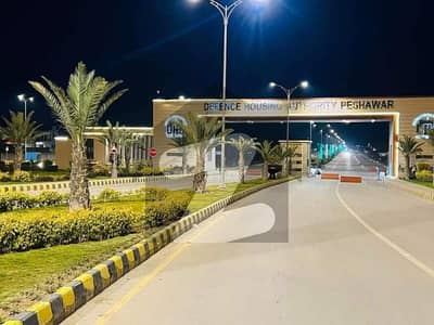 1 kanal Army plot Double road plot available for sale in DHA Peshawar