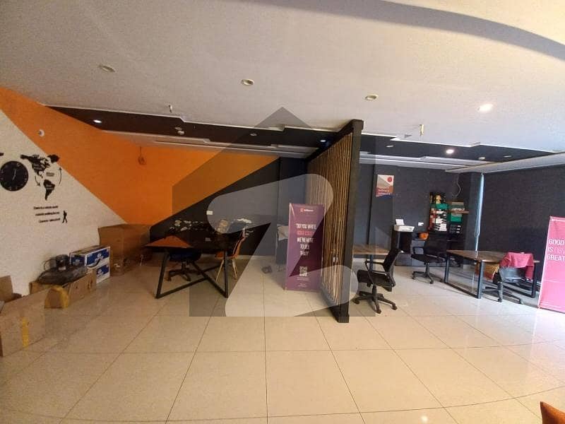4 MARLA OFFICE FLOOR FULLY FURNISHED FULLY RENOVATE AVAILABLE FOR RENT IN DHA PHASE 4