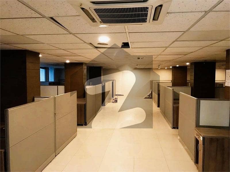 FULLY FURNISHED OFFICE SPACE available in blue area 12,000 Sqr ft total 2 floor. . . . . each floor is 6000 sqr ft