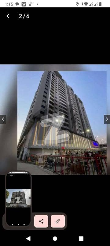 صائمہ رائل ریزیڈینسی راشد منہاس روڈ,کراچی میں 3 کمروں کا 8 مرلہ فلیٹ 3.0 کروڑ میں برائے فروخت۔