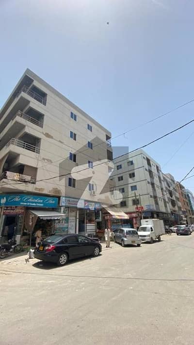 Three Bed DD Apartment For Rent On Most Prime Location Of DHA Phase 5 Front Enterance