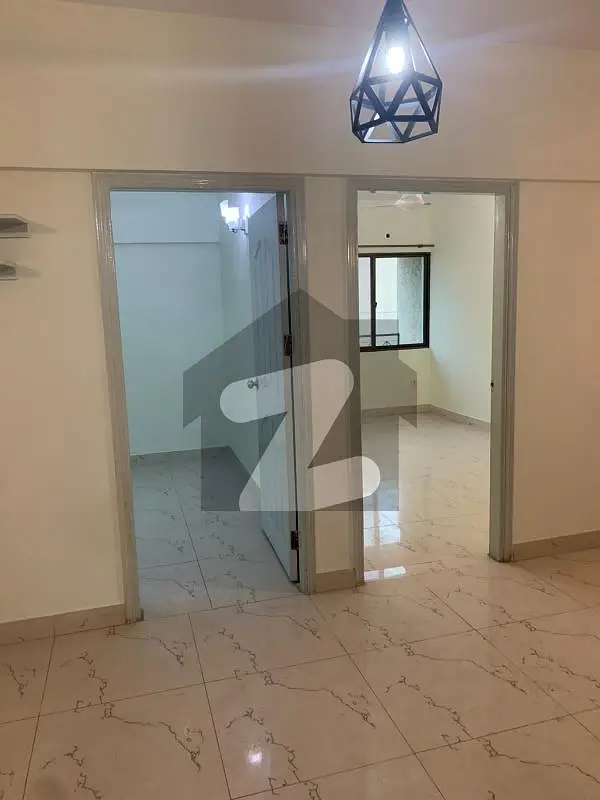 Two bed DD apartment for rent in DHA Phase 6 on prime location Corner building.