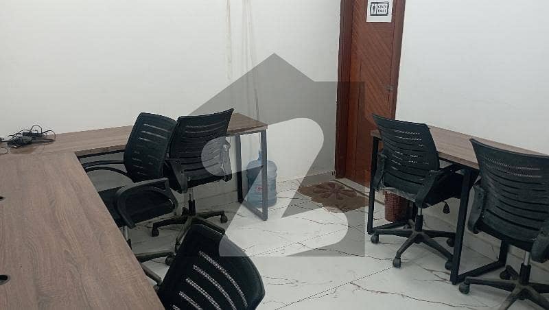 1200 SQ Ft Fully Furnished Office Available For Rent Main Shahraefaisal.
