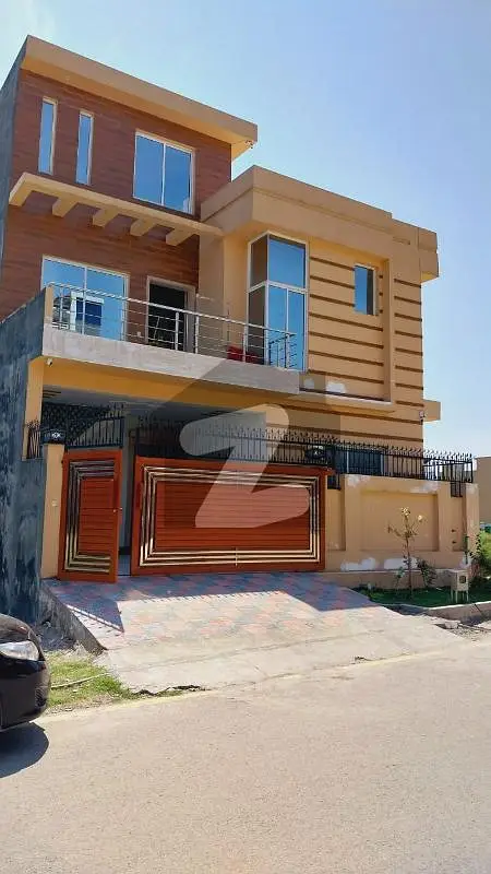 8 Marla Corner Double Unit House Available For Sale in Faisal Town F-18 Block A Islamabad