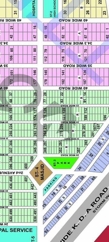 Park Facing 120 Sq Yd Plot Sale In Saadi Garden Block 5