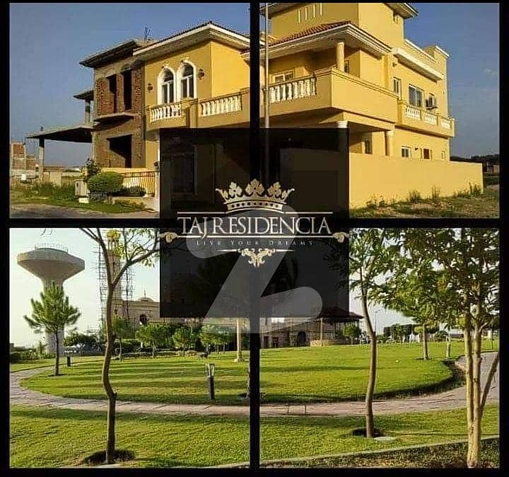TAj Residencia orchard 10 Marla All dues clear possession ready to construction plot available for sale