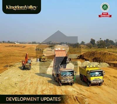 Low Cost 5 Malra Residential Plot Available On Easy Monthly installments in Kingdom Valley Islamabad
