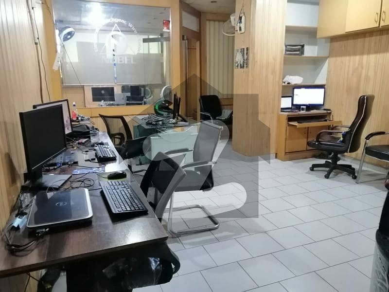 Area 550 Sqft Brand New Sami Furnished Office For Rent In Gulberg 3 Lahore