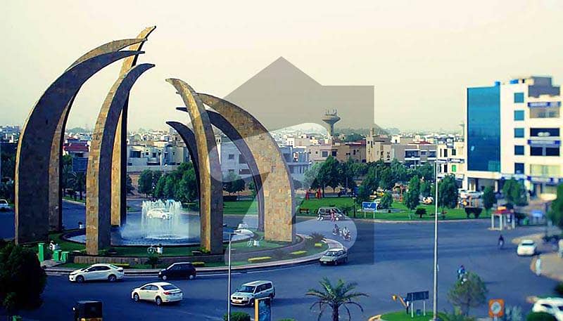 10 Marla Commercial Plot For Sale At Main Boulevard Of Bahria Town Best Location To Build You High Rise