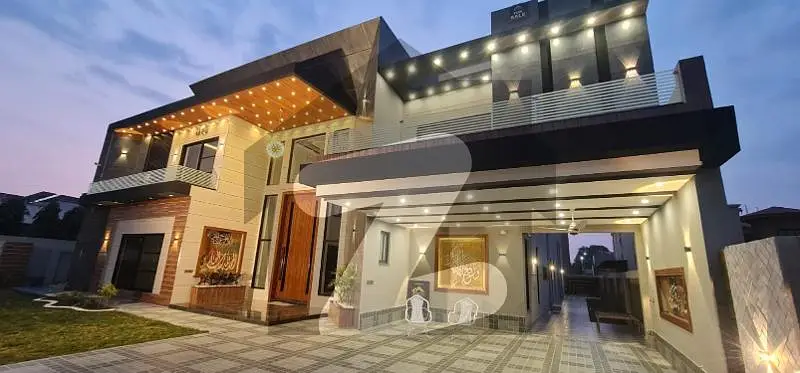 2 Kanal Brand New Super Luxury Ultra Modern Design Double Height Lobby Semi Furnished Royal House For Sale In Valencia Town