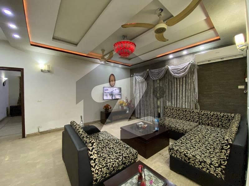 Dha Phase 4 One Kanal Semi Furnished And Fully Solar System Slightly Used House Available For Rent